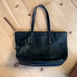 Black leather Fossil Purse